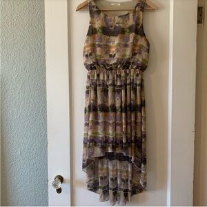 Maitai High Low Dress Multicolor
